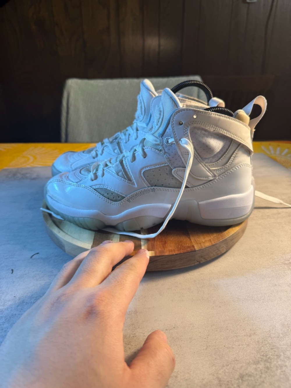 DR9631-110 Nike Jordan Jumpman Two Trey Columbia Womens Size  8